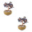 2Pcs Handcrafted Crystal Wealth Tree Decoration for Office and Home 6