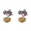 2Pcs Handcrafted Crystal Wealth Tree Decoration for Office and Home 10
