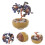 2Pcs Handcrafted Crystal Wealth Tree Decoration for Office and Home 11