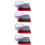 4Sets Polyester Sailor Hat and Scarf Set Assorted Colors Party Costume 10