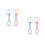 4Pièces Pince Portable Bébé PP 5