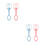 4Pièces Pince Portable Bébé PP 9