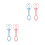 4Pièces Pince Portable Bébé PP 10