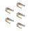 5Pcs Metal Fire Extinguisher Holder Brackets Wall Hook Light Yellow 10