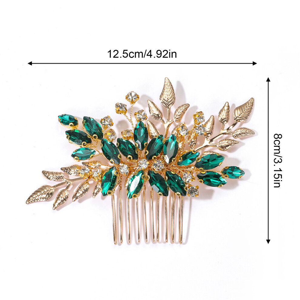 Phui-Pet-Supplies Rhinestone Hair Combs For Thick Curly Hair