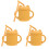 3Pcs Durable Silicone Sippy Cups Straw Water Bottles 2