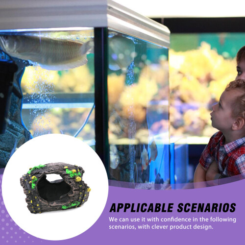 Resin Fish Tank Cave Decor for Aquariums