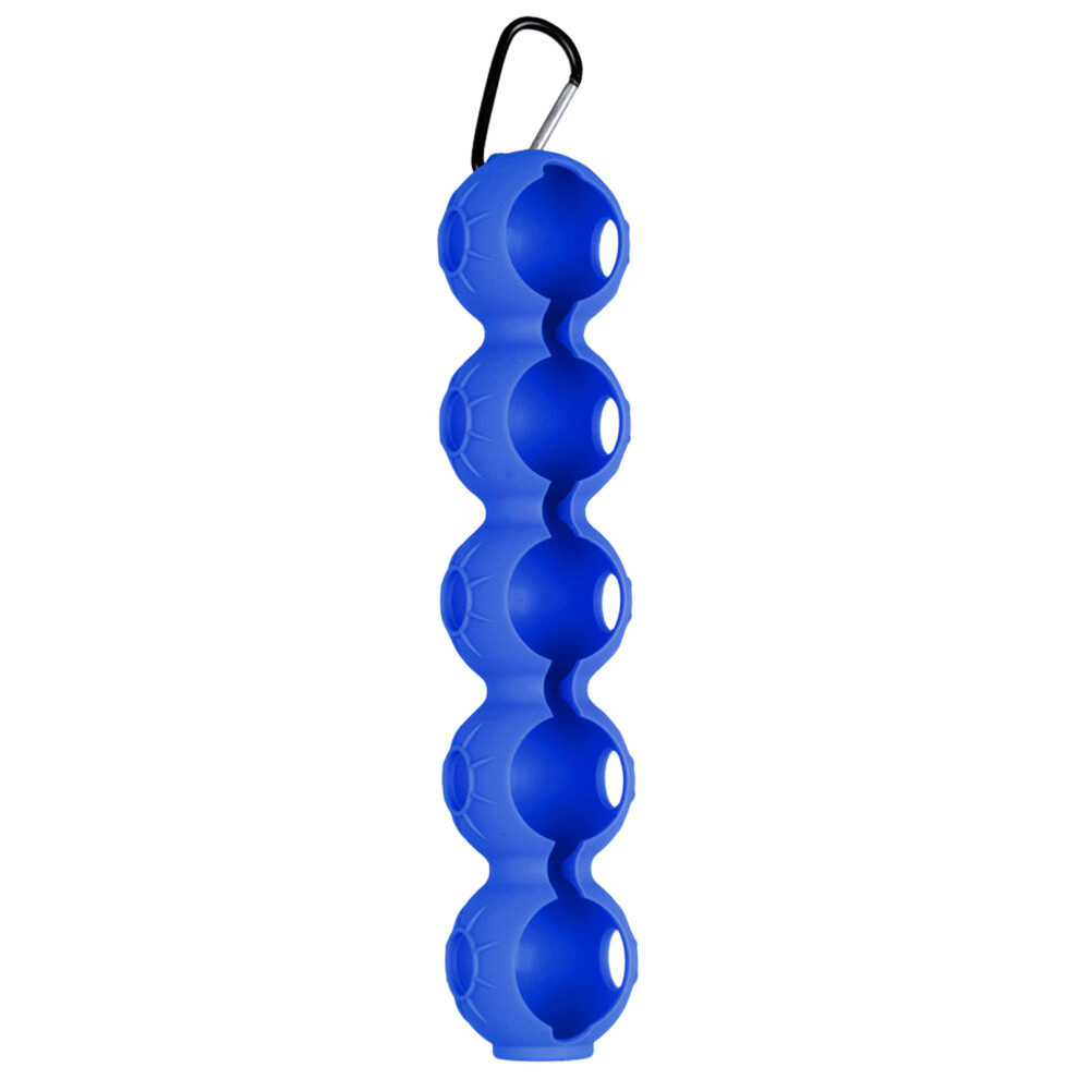 Photos - Golf  5-Ball Silicone  Pouch for Easy ID(Blue)