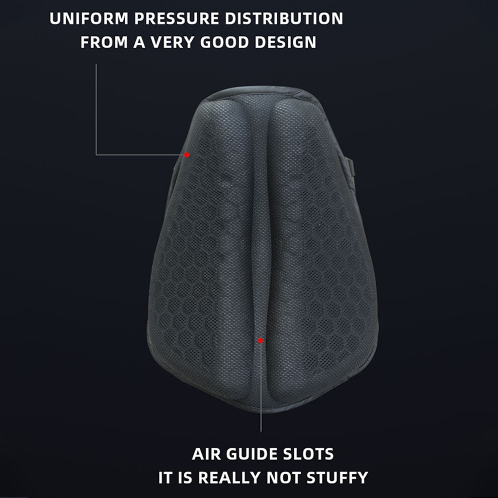 Motorcycle Gel Seat Cushion With Waterproof Sunshade Cover Seat Cushion For Comfortable Riding Position 6431700027815