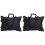 2Pcs Waterproof Black Canvas Drawing Board Bag with Zipper Tote Handle 3