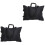 2Pcs Waterproof Black Canvas Drawing Board Bag with Zipper Tote Handle 4