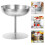 Rvs Voet Dessertbeker Ijsbeker Elegant 9