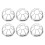 12Pcs Durable Iron Guard Silver Protective Cover for Home 3