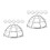 12Pcs Durable Iron Guard Silver Protective Cover for Home 8