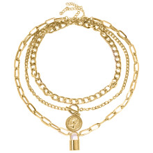 Alloy Necklace - Durable & Skin-friendly Holiday Gift