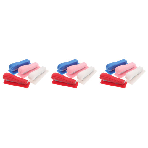 12Pièces Agrafeuses Miniatures En Pla Colorées Décor Maison De 2