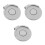 3Pièces Clip Casquette Golf Aimanté Argenté Décor 5