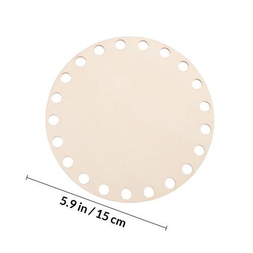 Base Bois Beige Pour Sac Crocheté Projets De DIY 1