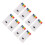 8Pièces Crayons Corps Multi Couleurs Pour Enfants 5