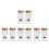 8Pièces Crayons Corps Multi Couleurs Pour Enfants 7