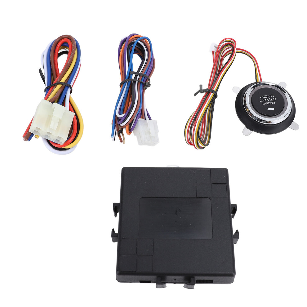 Push To Start Ignition Kit For 12V Vehicles, Remote Start & Anti-Theft 5001385063449