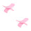 2Pcs Compact Pink Nail Rest Pillow Plastic Hand Stand for Nail Techs 4