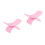 2Pcs Compact Pink Nail Rest Pillow Plastic Hand Stand for Nail Techs 6