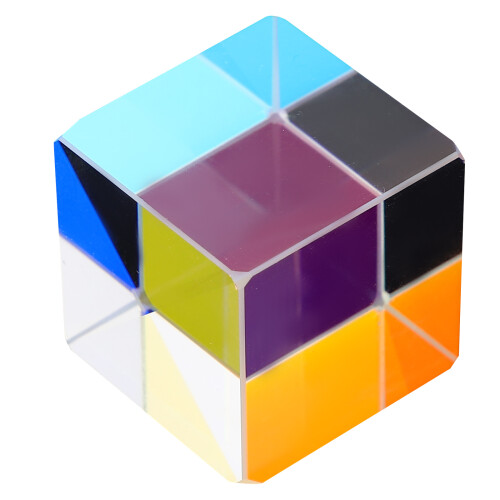 2Pièces Prismes Optiques Cube En - Décor 2