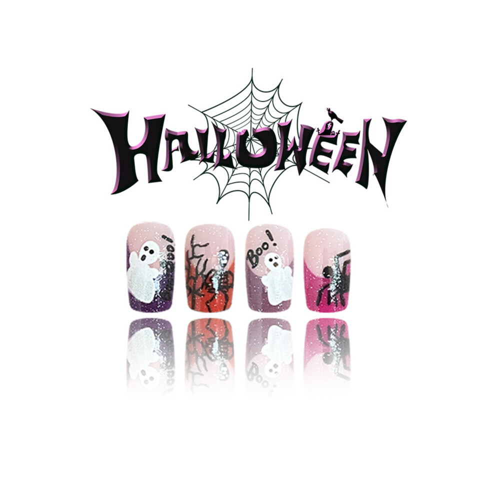 Dachuang Beauty 24Pcs Halloween Press On Nails - Easy Diy