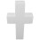 3Pcs White Foam Cross Cake Dummies for Baking and Celebration 3