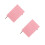 2Pièces Planner Compact 2026 Rose PU Cuir Pour Notes Journal 5