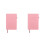 2Pièces Planner Compact 2026 Rose PU Cuir Pour Notes Journal 8