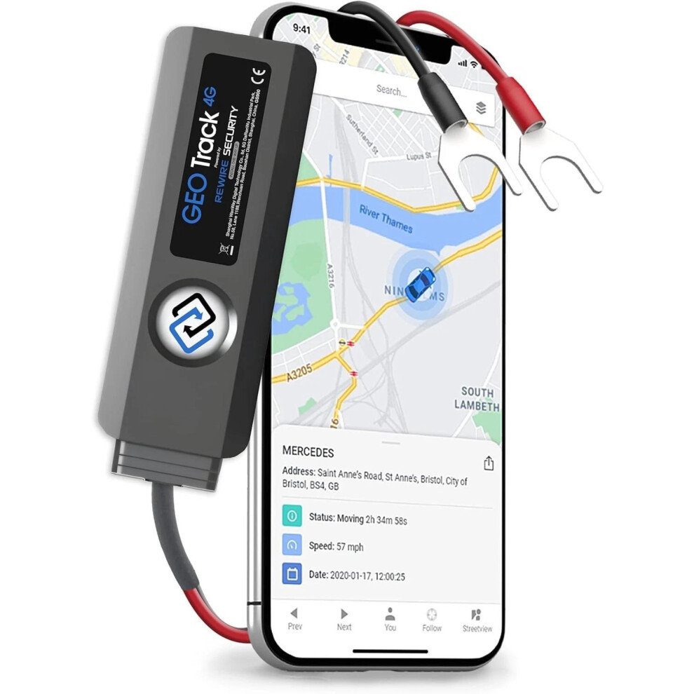 Rewire Security Geo Track 4G, Gps Tracker For Vehicles 5060592631223