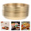 8Pcs Elegant Golden Kitchen Sauce Dish Multi-Function Dipping Bowl 10