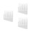 3Pièces Distributeur Pailles En Transparent Pour 9