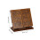 2Pcs Folding Three-Sided Wood Carve Desktop Cosmetic Mirror for Home 2