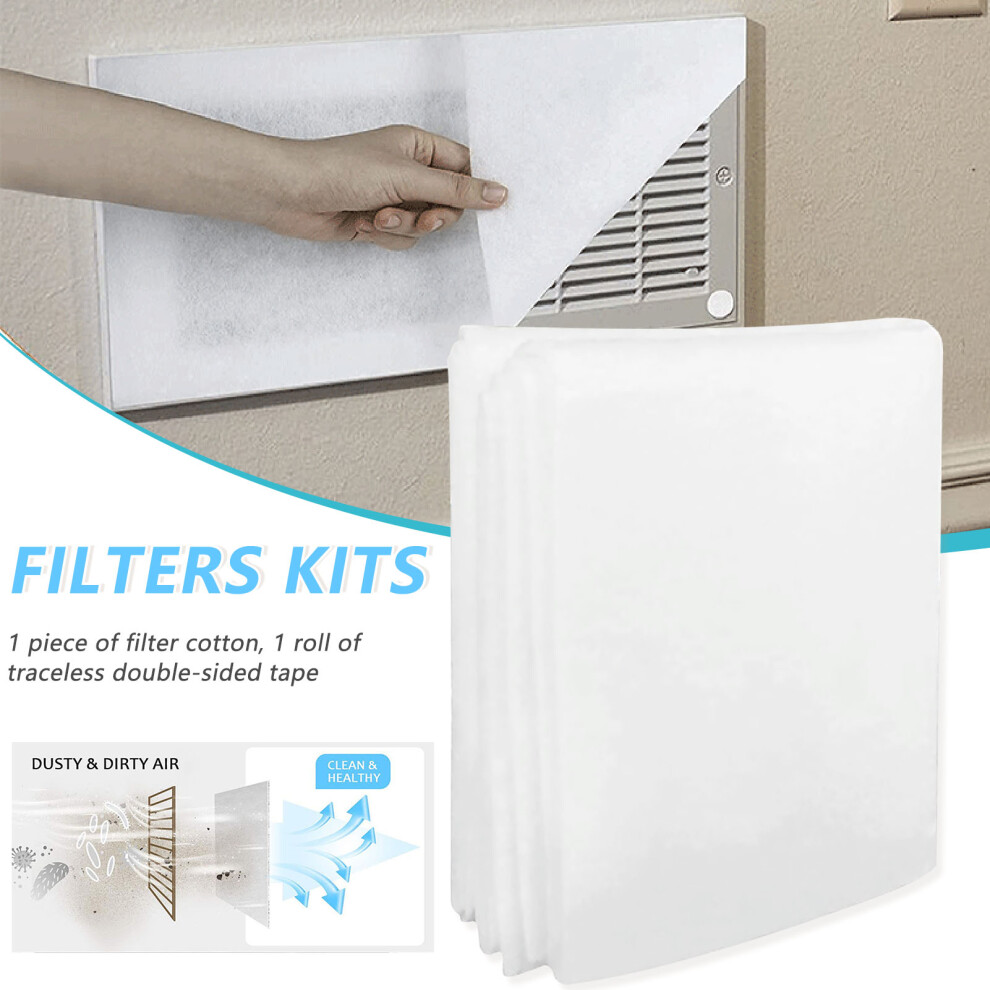 Heating Vent Filters Kit For Intake Registers 6001832679499