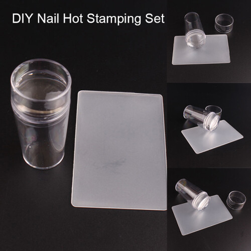 ABS + Silicone Nail Stamp Set