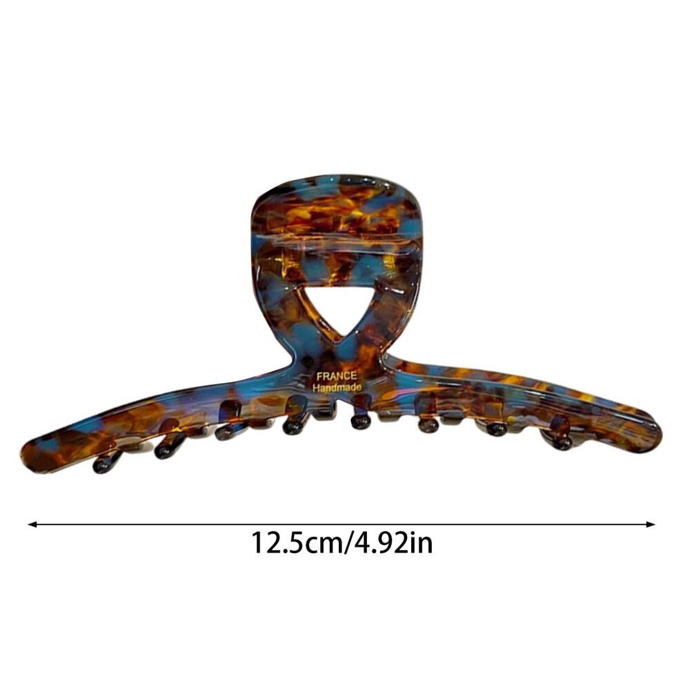 Reach-Tools (Smudge Blue Brown) Strong Hold Hair Clips For Thick & Curly Hair