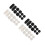 40Pcs Cable Organizer Clips White Tpr Self-Adhesive Cord Holders 4