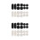40Pcs Cable Organizer Clips White Tpr Self-Adhesive Cord Holders 6