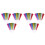 36Pcs Reusable Birthday Party Whistles Plastic Noise Makers Assorted 2