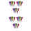 36Pcs Reusable Birthday Party Whistles Plastic Noise Makers Assorted 5