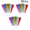 36Pcs Reusable Birthday Party Whistles Plastic Noise Makers Assorted 8