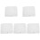 5Pcs White Reusable Polyester Drawstring Straining Bags for Juice Wine 4