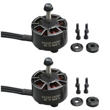 2PCS X4320 350KV Brushless Motor 3-12S Low Noise High Speed Long Range Motor for 15inch RC FPV Drone Model Parts