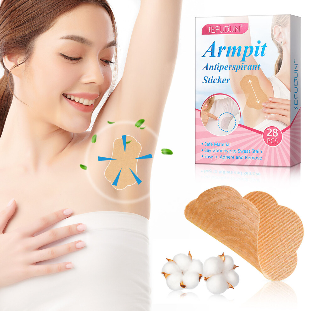 Dachuang Beauty 28Pcs Strong Adhesive Underarm Sweat Pads