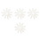 80Pcs Durable Nylon Replacement Tips for Fine Line Paint Markers White 5