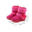 2Paires Bottines Hiver Bébé Rosées Et 3
