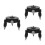 3Pcs Multi-Functional Bracket Black Easy Install 8